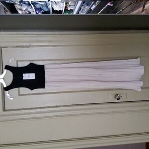 Two-toned Crinkle tank top dress
